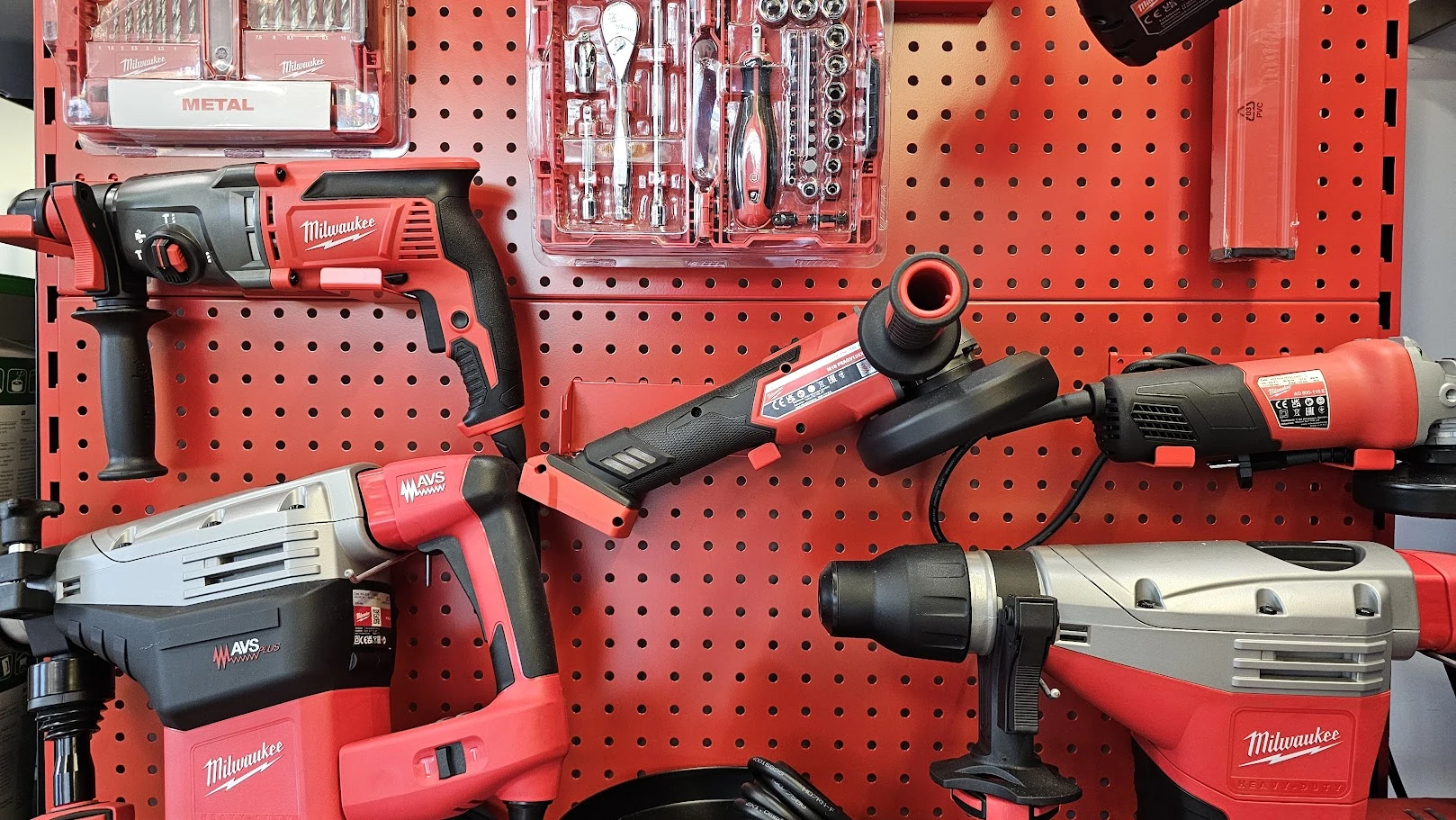 Reparto elettroutensili – Showroom Zampetti Distribuzione Roma Elettroutensili