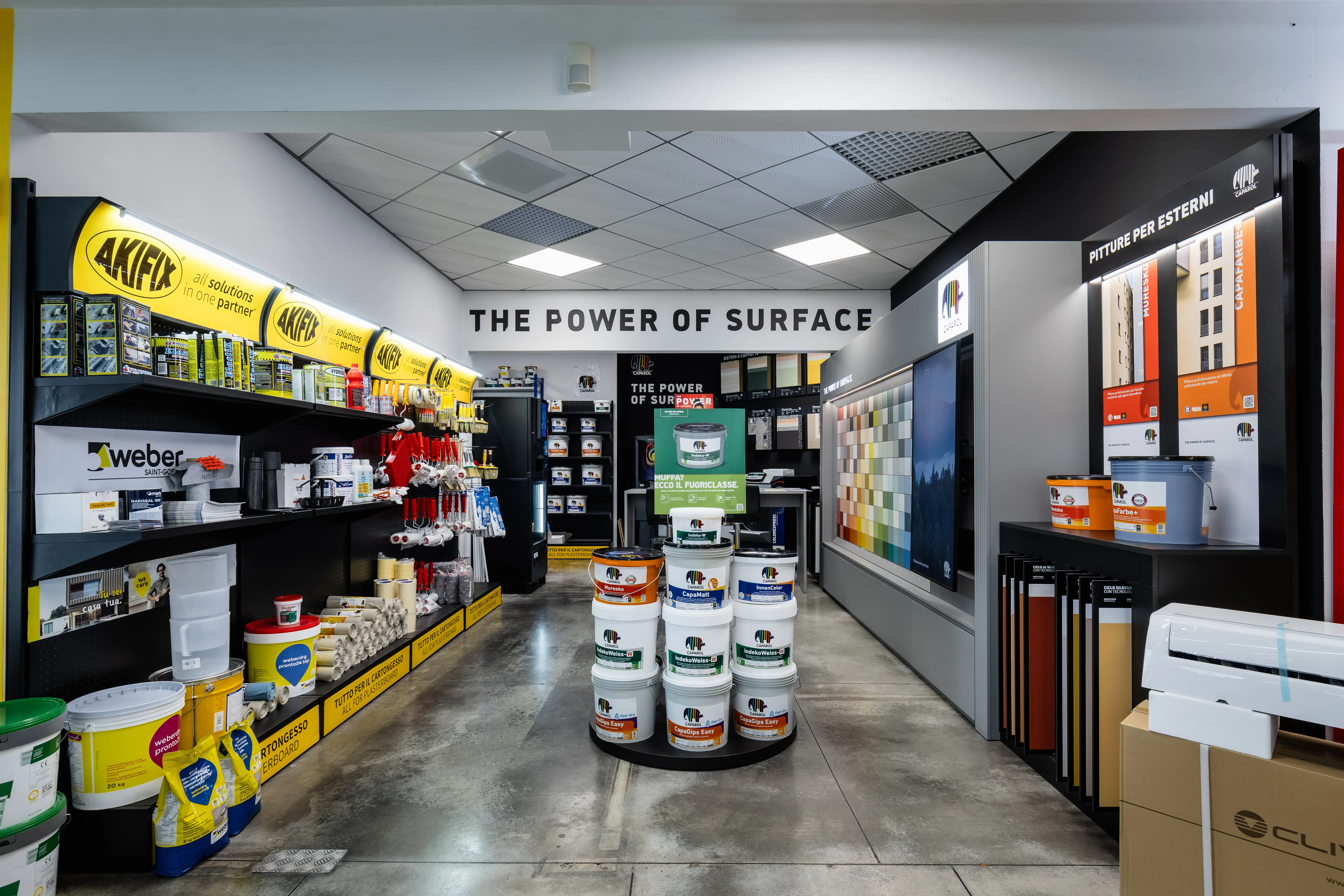 Showroom Zampetti Distribuzione – Materiali edili e prodotti per l'edilizia Showroom materiali edili