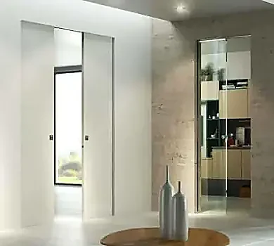 Telai e porte SCRIGNO Telai Scrigno per porte scorrevoli a scomparsa nella parete